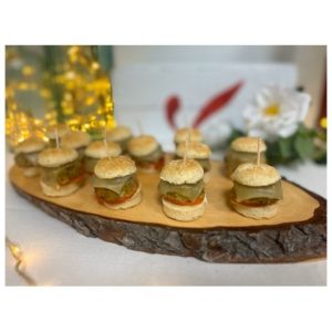 Mini burger végétarien - 24 pcs