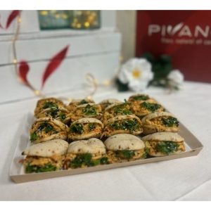 Mini sandwich pita au poulet - 16 pcs