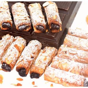 Mini torsade chocolat amandes - 30 pcs