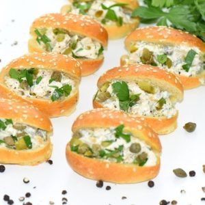 Navette poulet grillé tartare - 16 pcs