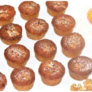 Petits bouchons au chocolat et amandes - 24 pcs