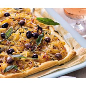 Pissaladière aux oignons et anchois - 32 pcs