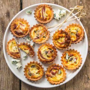 Quiches apéritif - 25 pcs
