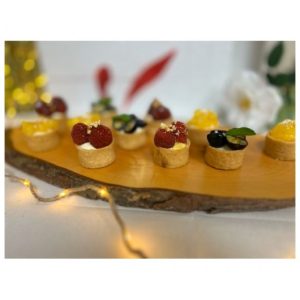 Tartelettes aux fruits de saison - 24 pcs